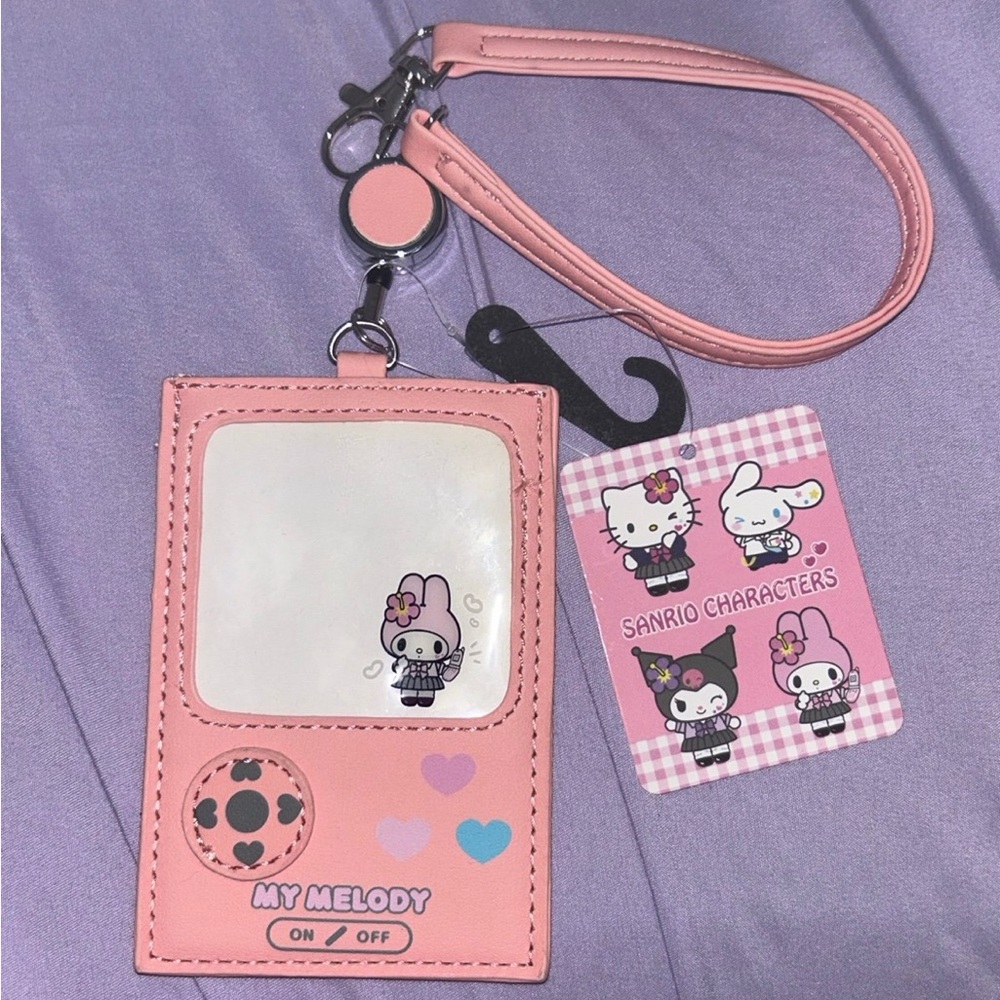 Sanrio My Melody Pink and Purple ID Holder